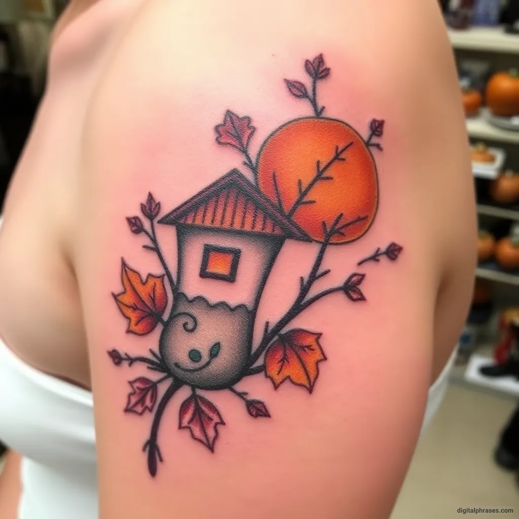 34 Fall Tattoo Designs For Females 34 Fall Tattoo Designs For Females