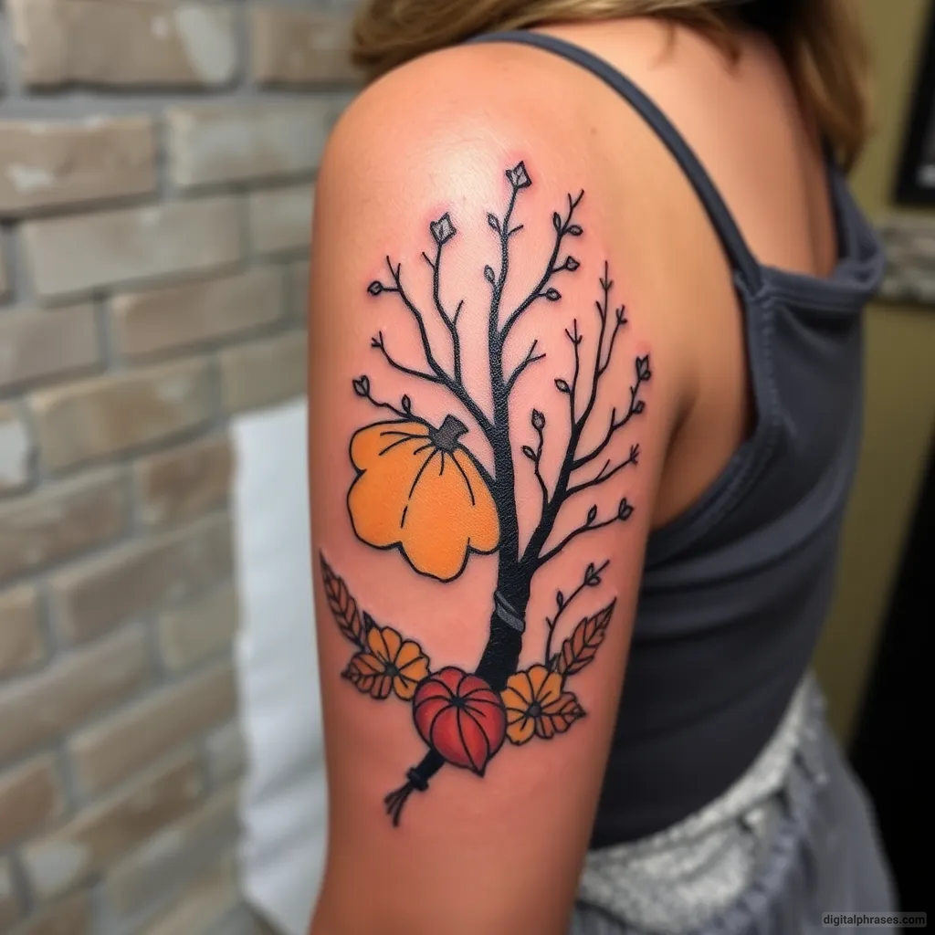 34 Fall Tattoo Designs For Females 34 Fall Tattoo Designs For Females