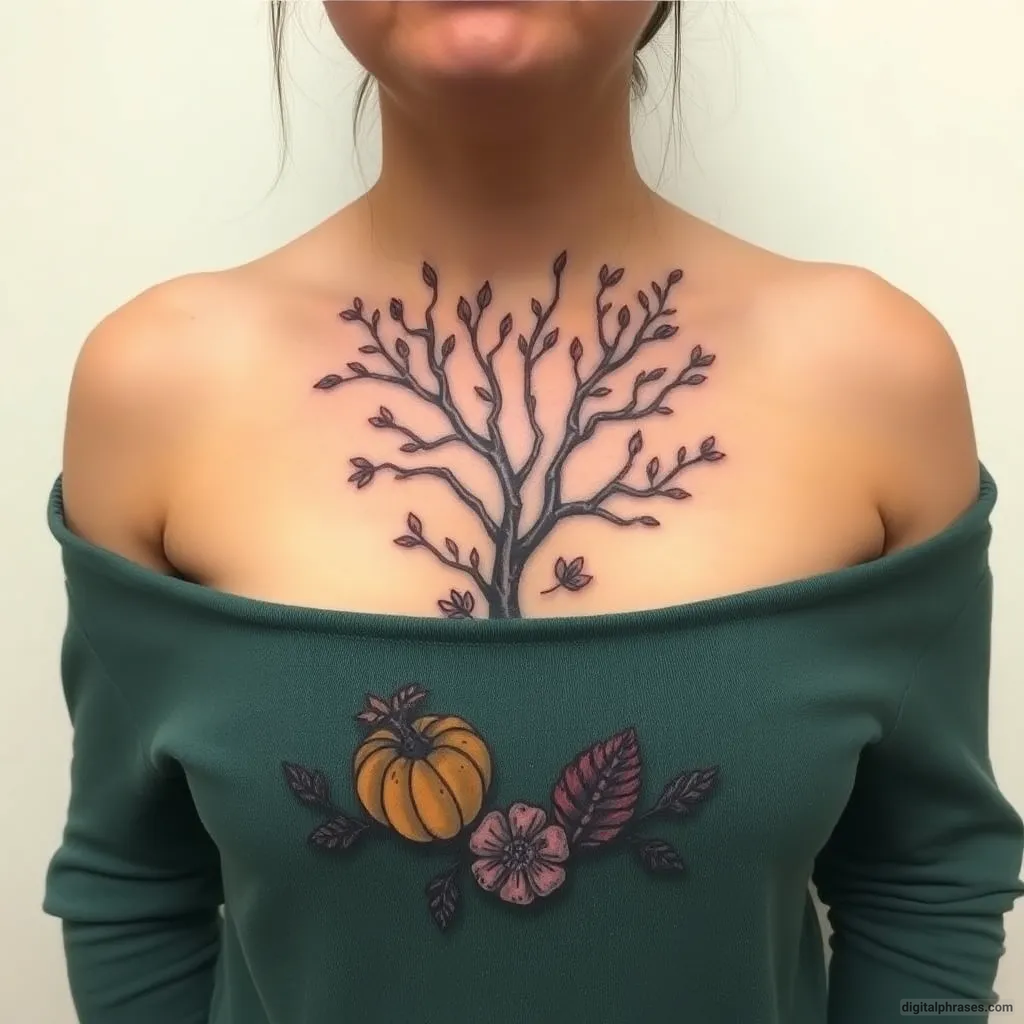 34 Fall Tattoo Designs For Females 34 Fall Tattoo Designs For Females