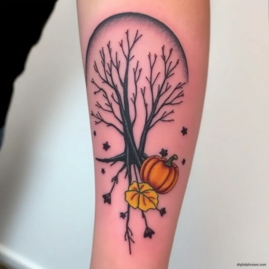 34 Fall Tattoo Designs For Females 34 Fall Tattoo Designs For Females