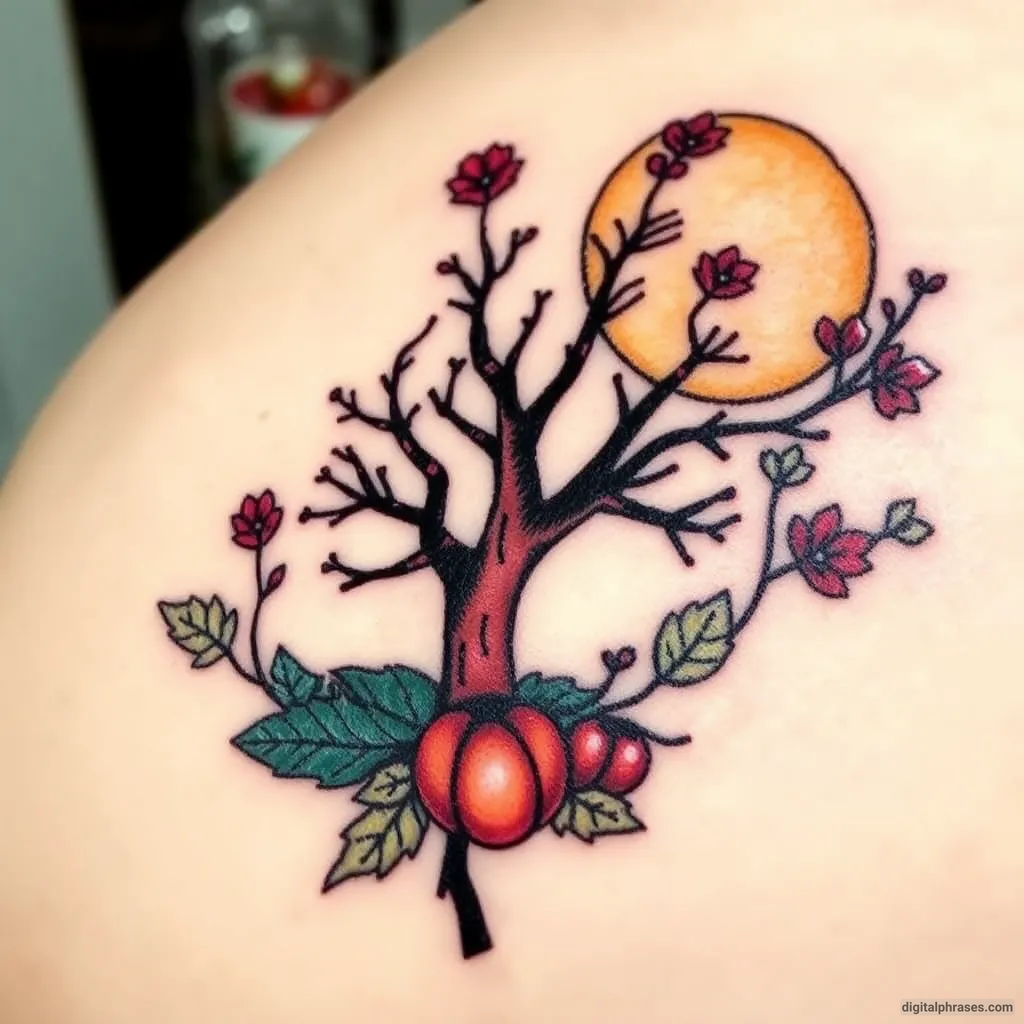 34 Fall Tattoo Designs For Females 34 Fall Tattoo Designs For Females