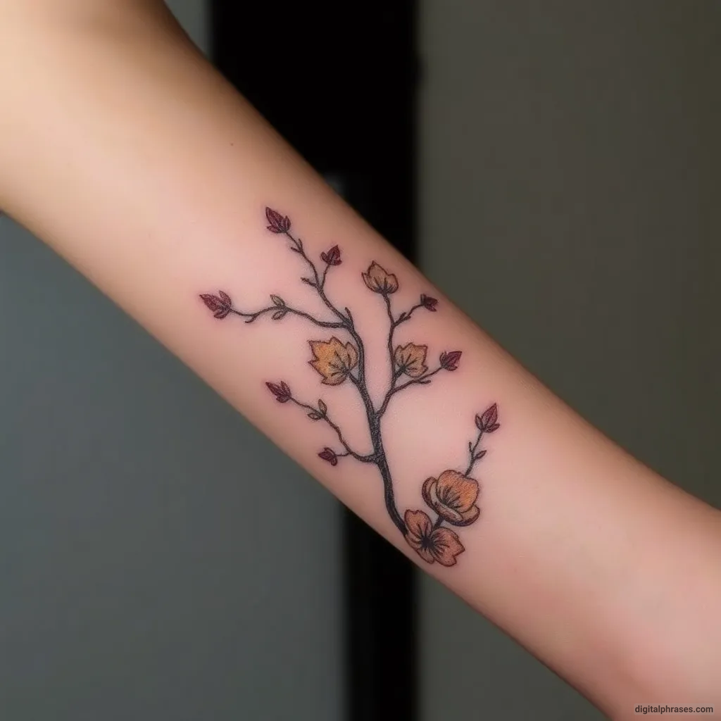 34 Fall Tattoo Designs For Females 34 Fall Tattoo Designs For Females