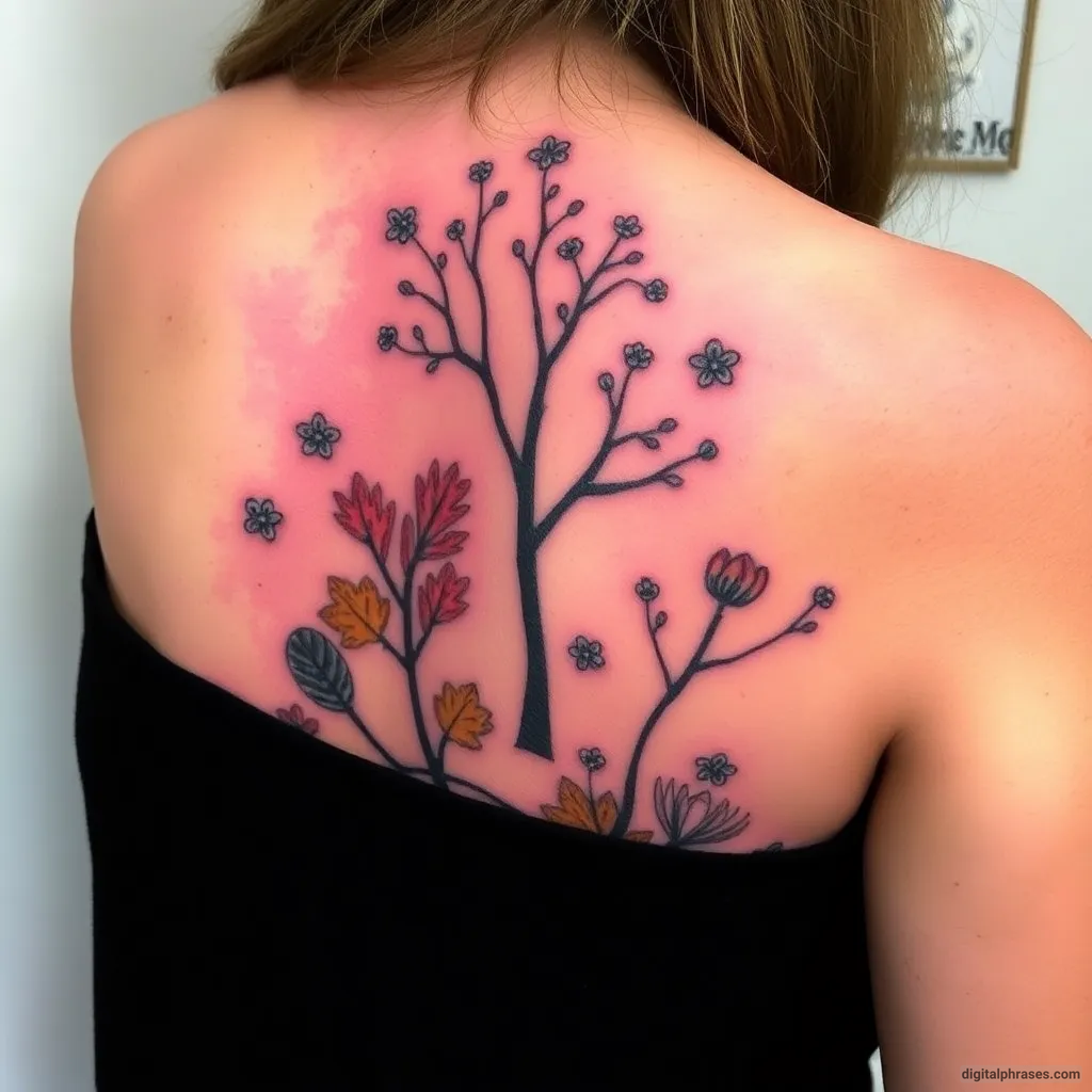34 Fall Tattoo Designs For Females 34 Fall Tattoo Designs For Females