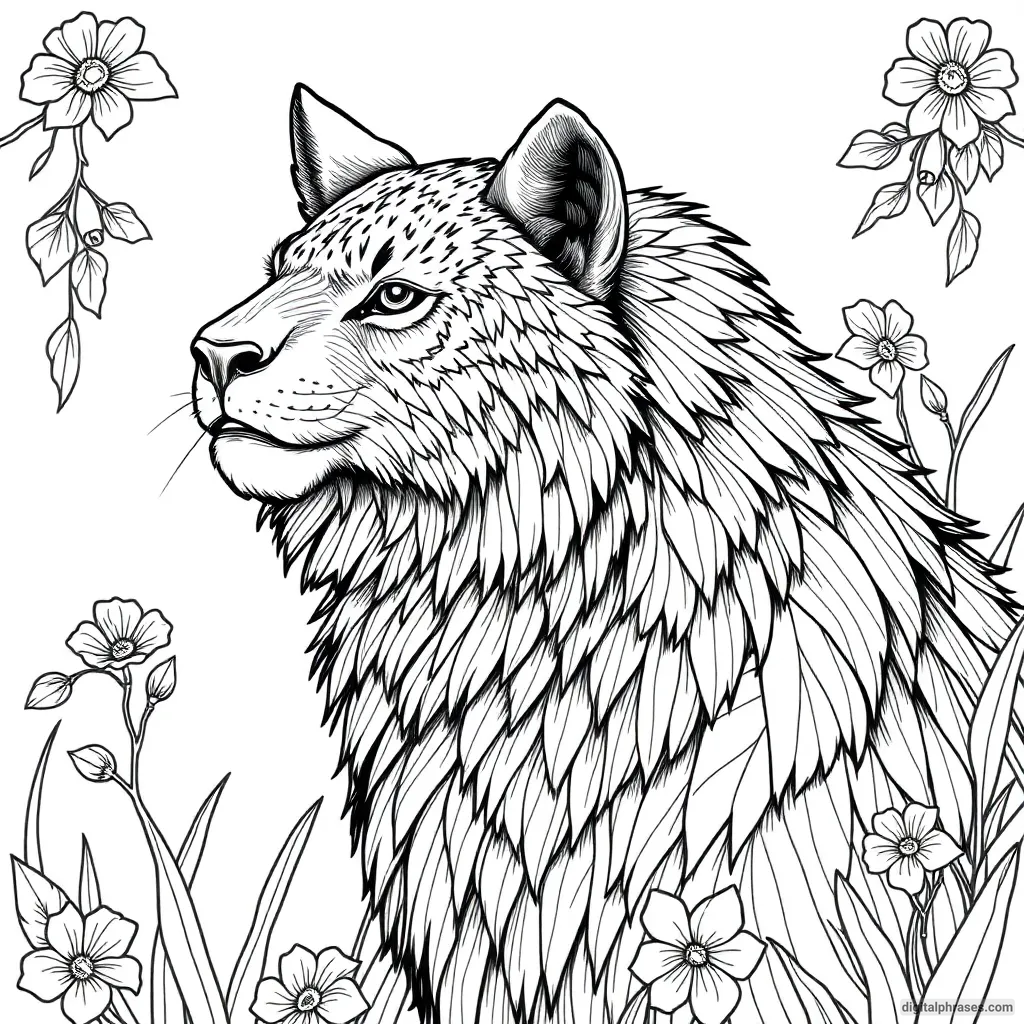 50 Animal Coloring Pages For Kids and Adults 50 Animal Coloring Pages For Kids and Adults