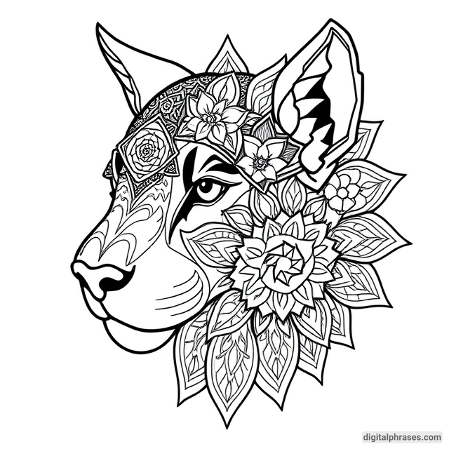 50 Animal Coloring Pages For Kids and Adults 50 Animal Coloring Pages For Kids and Adults