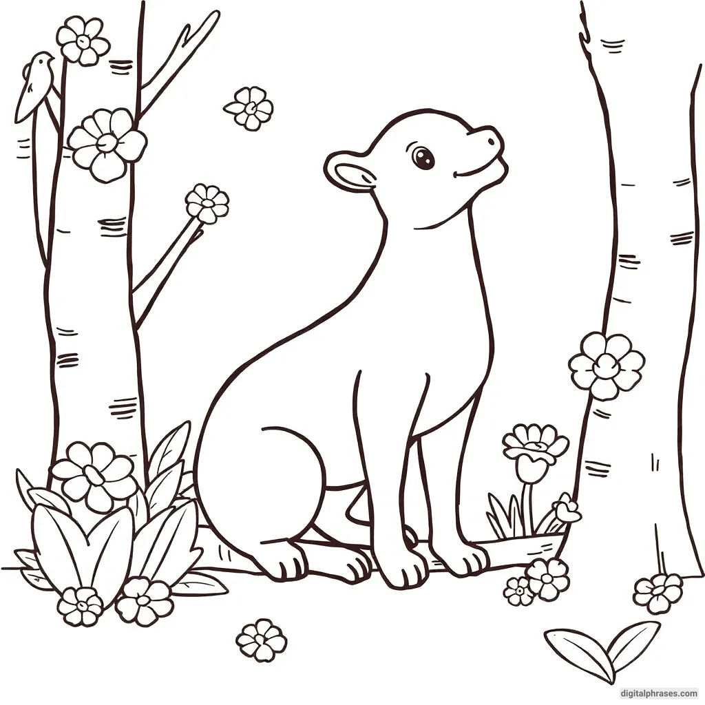 50 Animal Coloring Pages For Kids and Adults