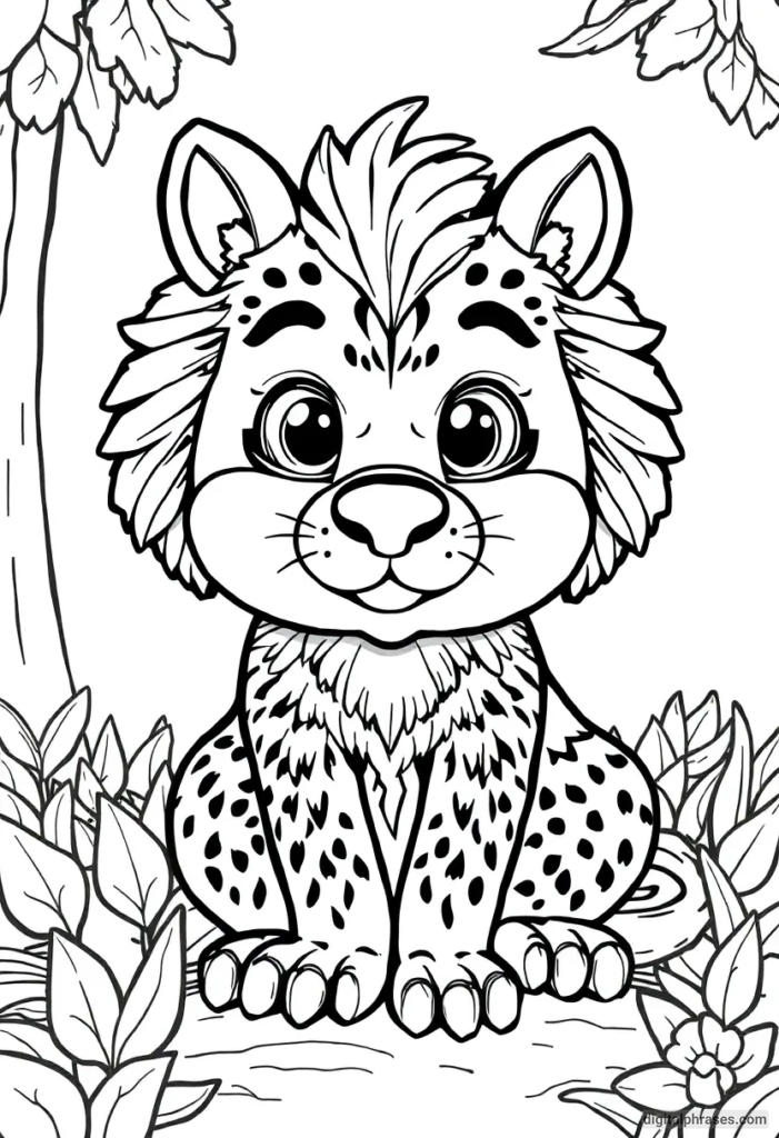 25 Coloring Pages of Animal Cartoons 25 Coloring Pages of Animal Cartoons