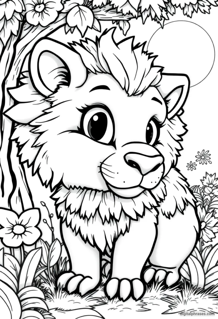 25 Coloring Pages of Animal Cartoons 25 Coloring Pages of Animal Cartoons