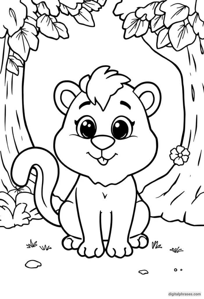 25 Coloring Pages of Animal Cartoons 25 Coloring Pages of Animal Cartoons