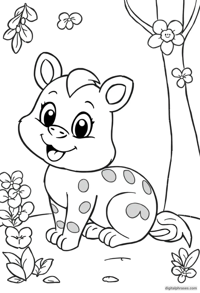 25 Coloring Pages of Animal Cartoons 25 Coloring Pages of Animal Cartoons