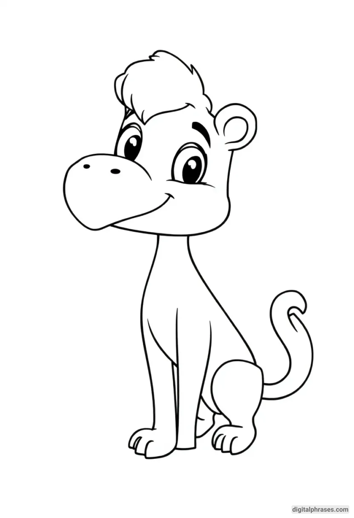 25 Coloring Pages of Animal Cartoons 25 Coloring Pages of Animal Cartoons