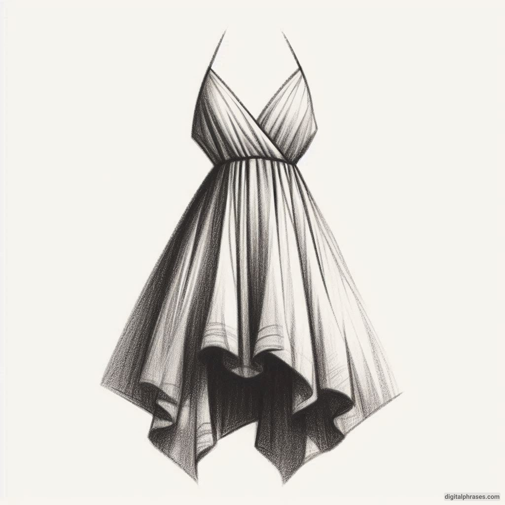 28 Cute, Simple and Easy Dress Drawing Ideas For Beginners 28 Cute, Simple and Easy Dress Drawing Ideas For Beginners