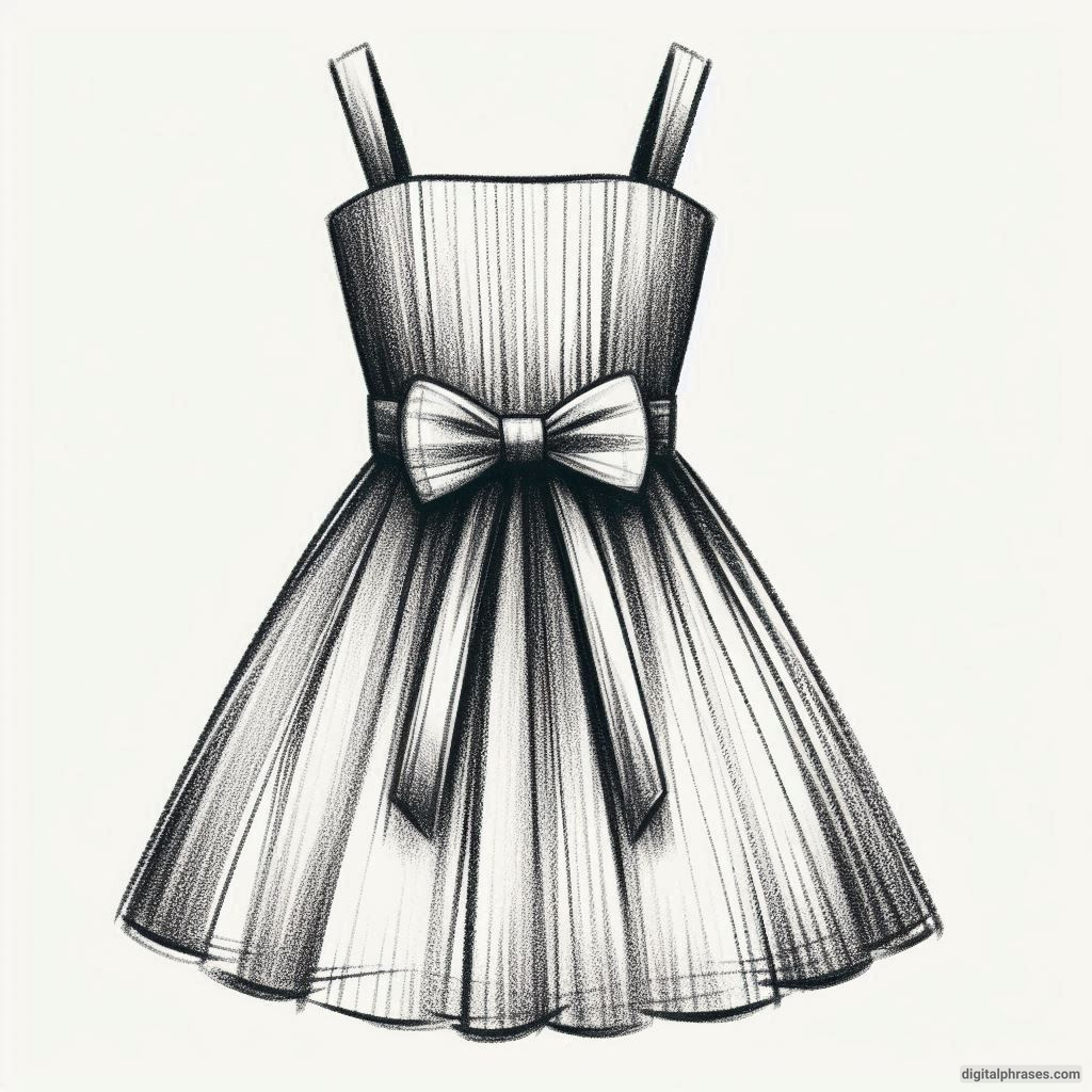 28 Cute, Simple and Easy Dress Drawing Ideas For Beginners 28 Cute, Simple and Easy Dress Drawing Ideas For Beginners