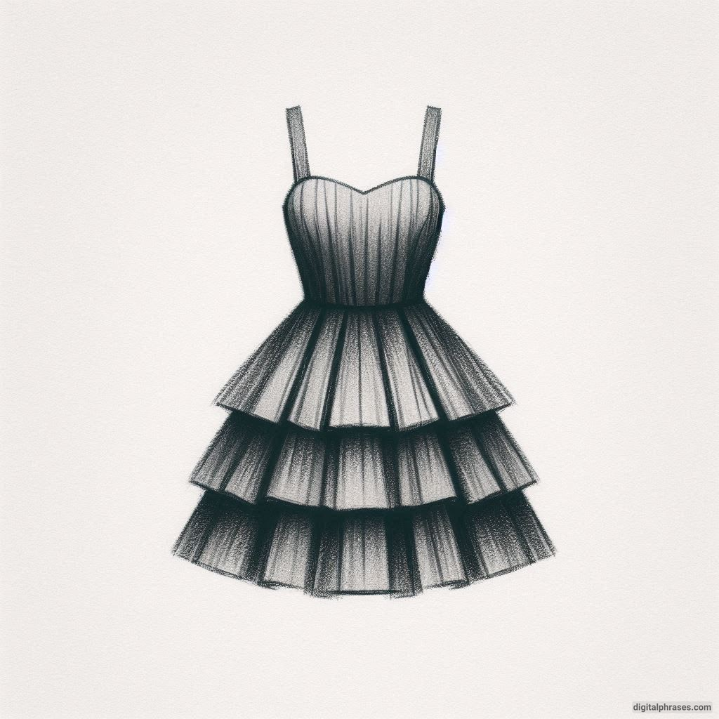 28 Cute, Simple and Easy Dress Drawing Ideas For Beginners 28 Cute, Simple and Easy Dress Drawing Ideas For Beginners