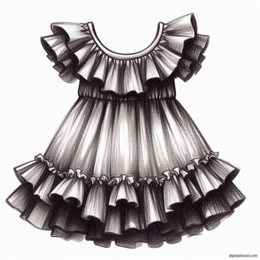 28 Cute, Simple and Easy Dress Drawing Ideas For Beginners 28 Cute, Simple and Easy Dress Drawing Ideas For Beginners