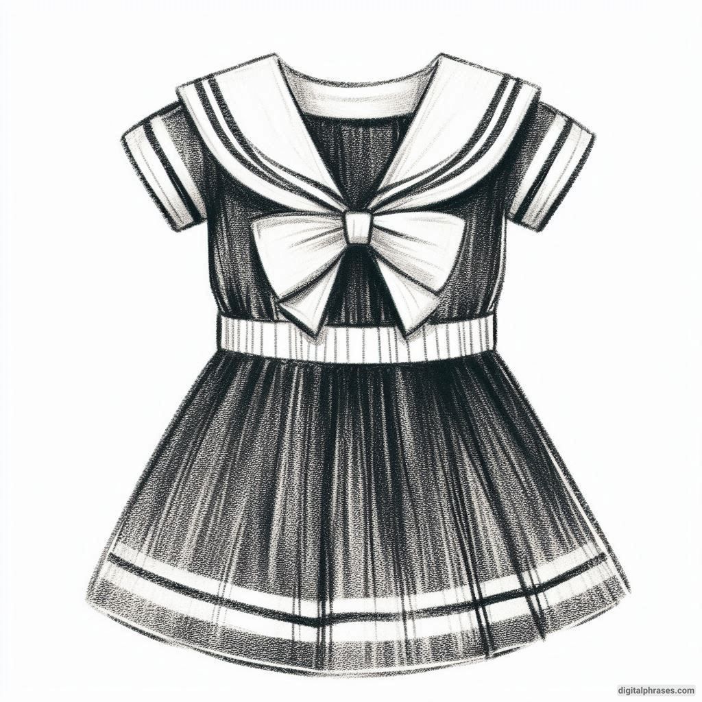 28 Cute, Simple and Easy Dress Drawing Ideas For Beginners 28 Cute, Simple and Easy Dress Drawing Ideas For Beginners