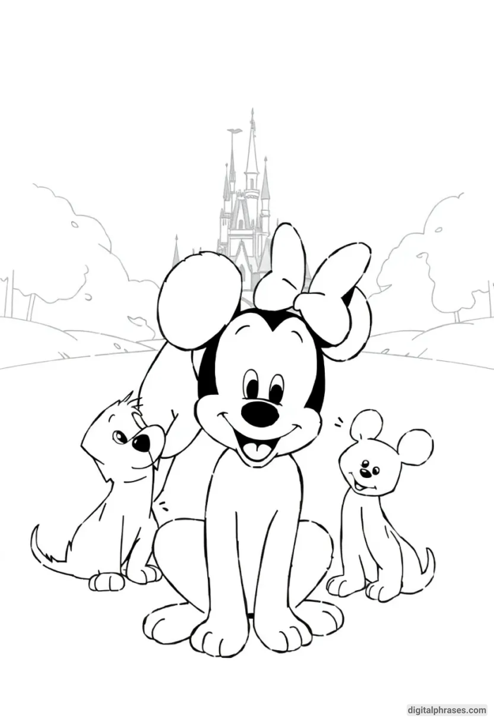 24 Disney Animal Coloring Pages 24 Disney Animal Coloring Pages