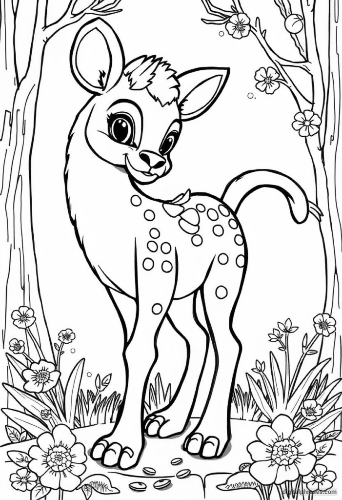 24 Disney Animal Coloring Pages 24 Disney Animal Coloring Pages