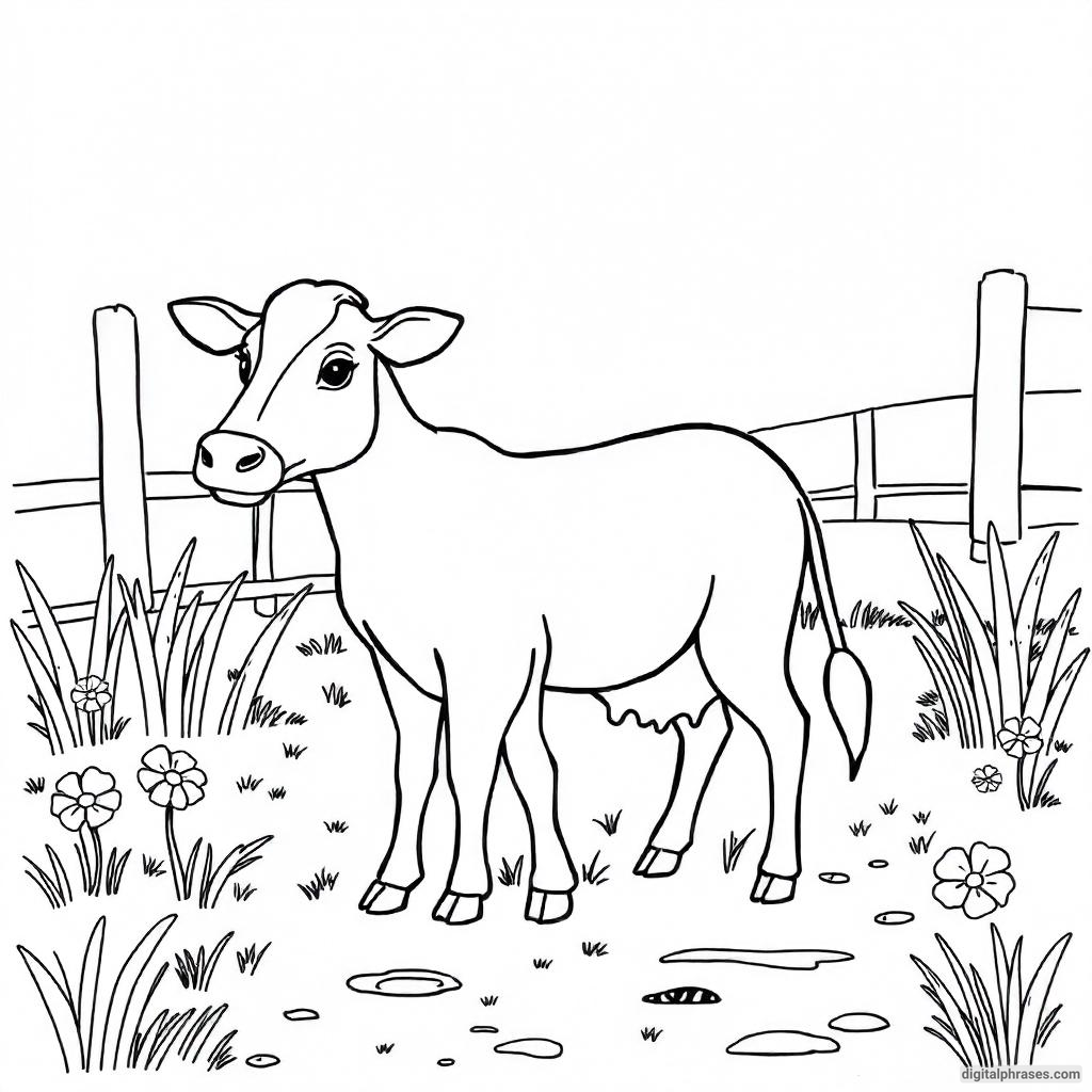 23 Farm Animal Coloring Pages 23 Farm Animal Coloring Pages