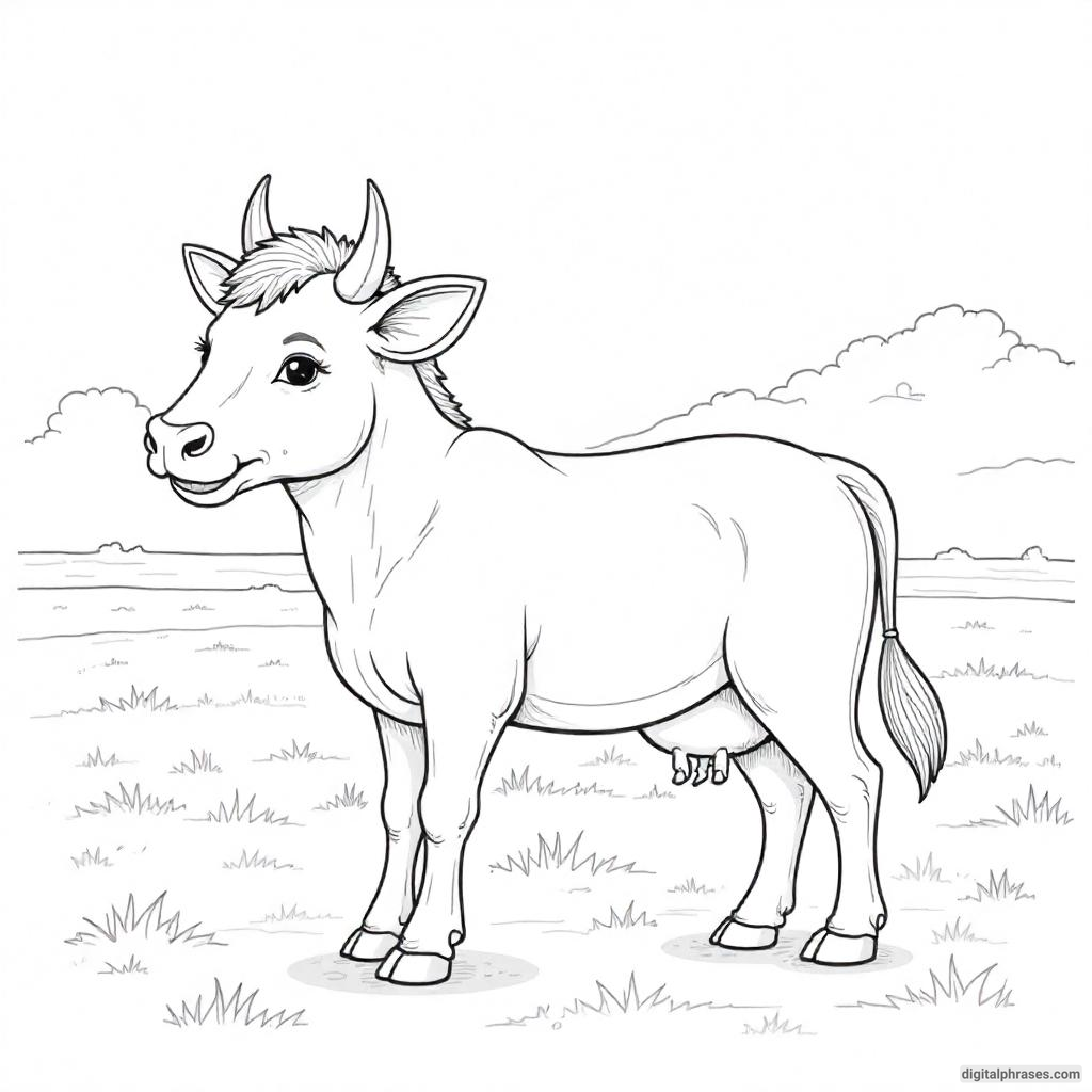 23 Farm Animal Coloring Pages 23 Farm Animal Coloring Pages