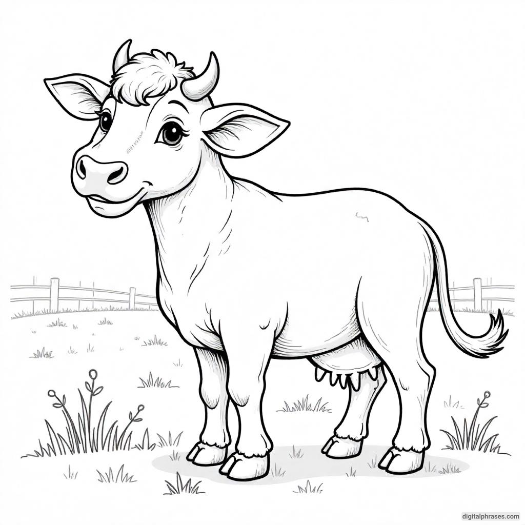23 Farm Animal Coloring Pages 23 Farm Animal Coloring Pages