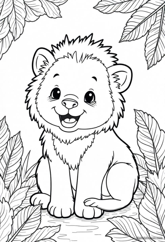 24 Wild Jungle Animal Coloring Pages 24 Wild Jungle Animal Coloring Pages