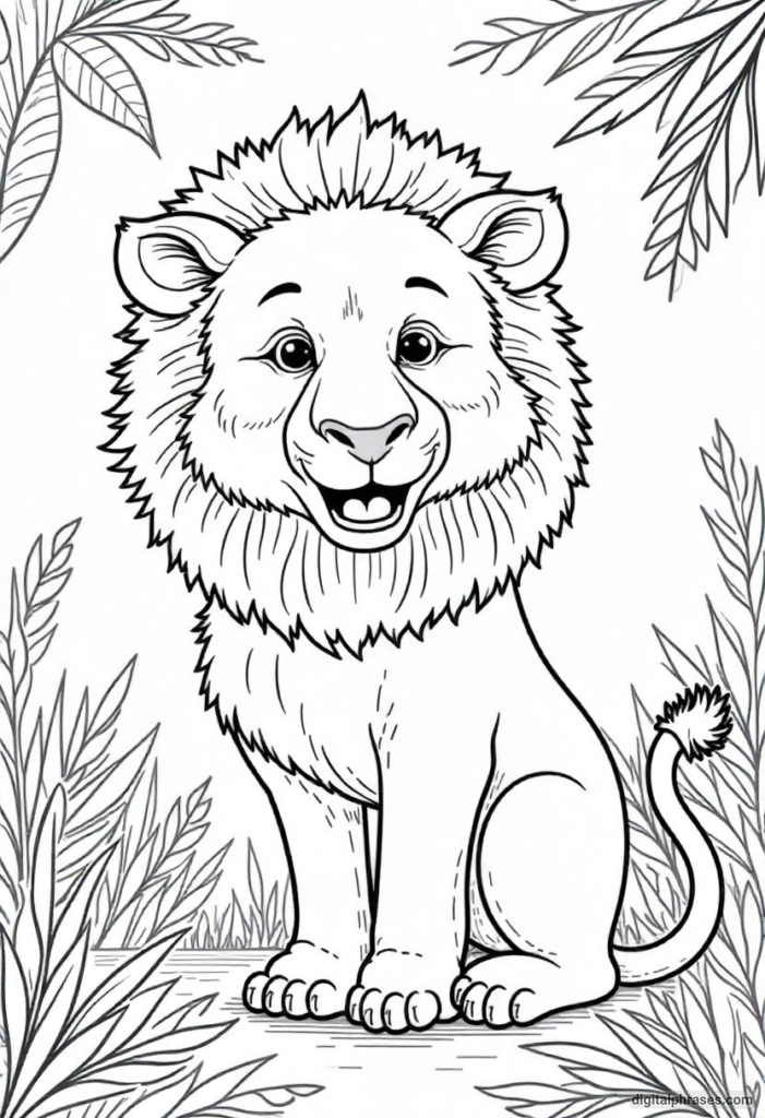 24 Wild Jungle Animal Coloring Pages 24 Wild Jungle Animal Coloring Pages