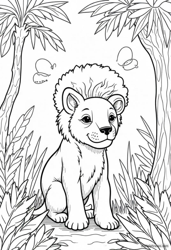 24 Wild Jungle Animal Coloring Pages 24 Wild Jungle Animal Coloring Pages