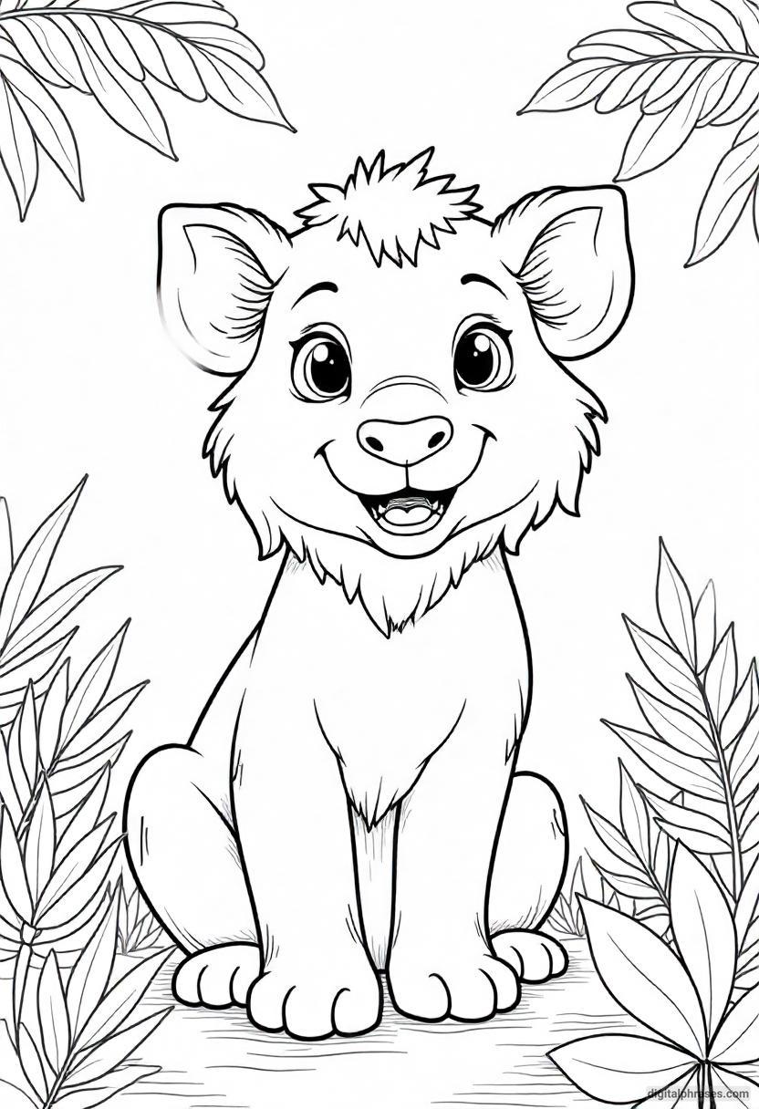 24 Wild Jungle Animal Coloring Pages 24 Wild Jungle Animal Coloring Pages