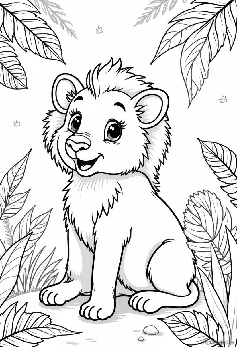 24 Wild Jungle Animal Coloring Pages 24 Wild Jungle Animal Coloring Pages