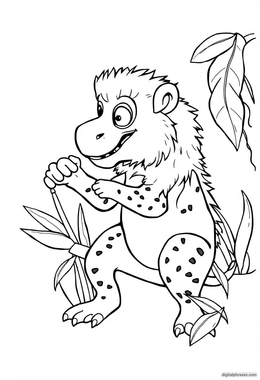24 Wild Jungle Animal Coloring Pages 24 Wild Jungle Animal Coloring Pages
