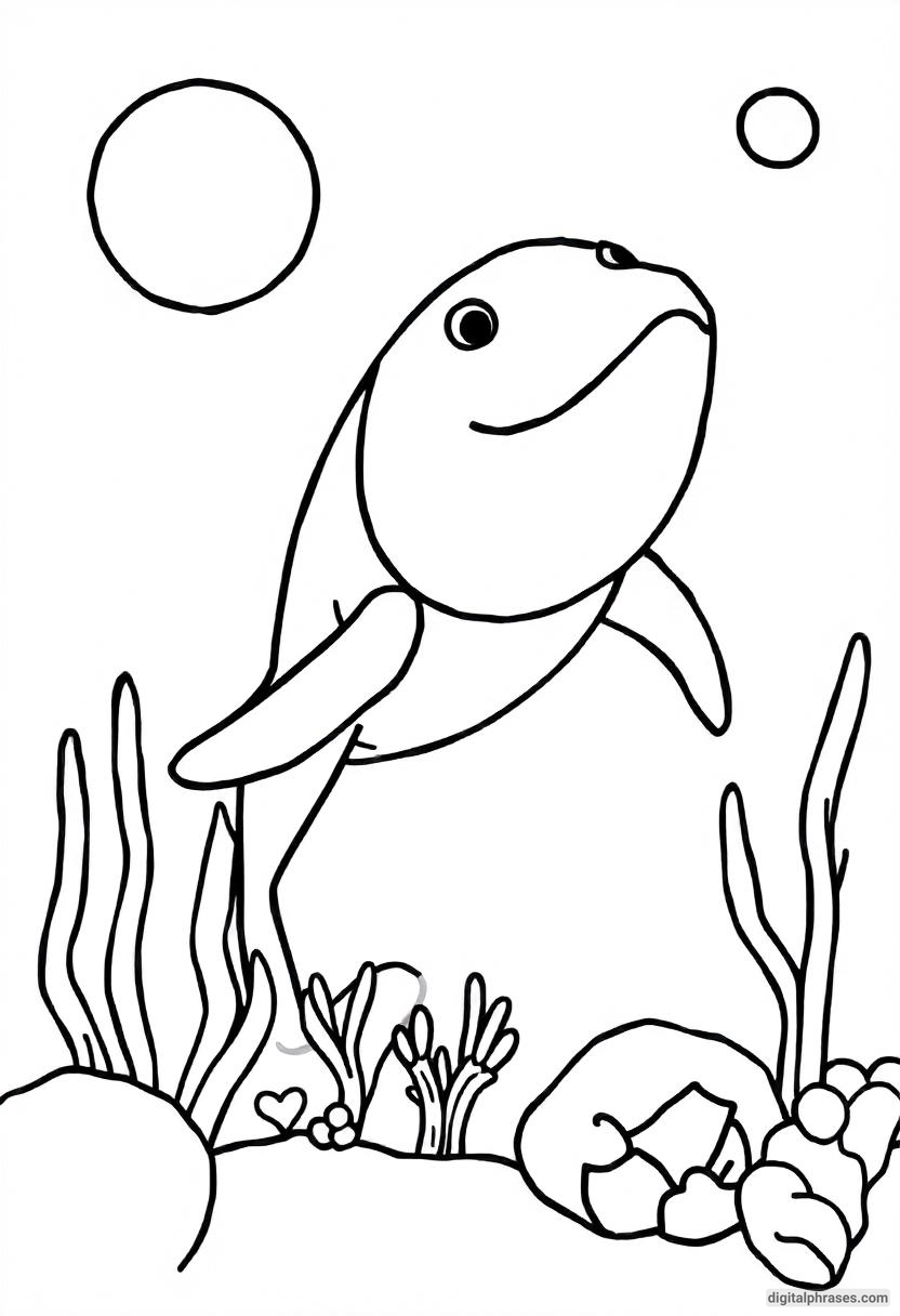 28 Sea and Ocean Animal Coloring Pages