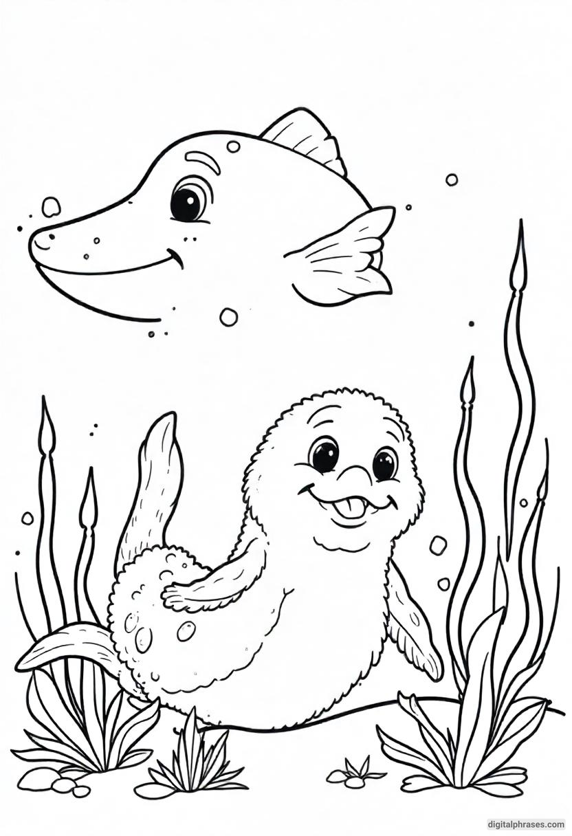 28 Sea and Ocean Animal Coloring Pages 28 Sea and Ocean Animal Coloring Pages