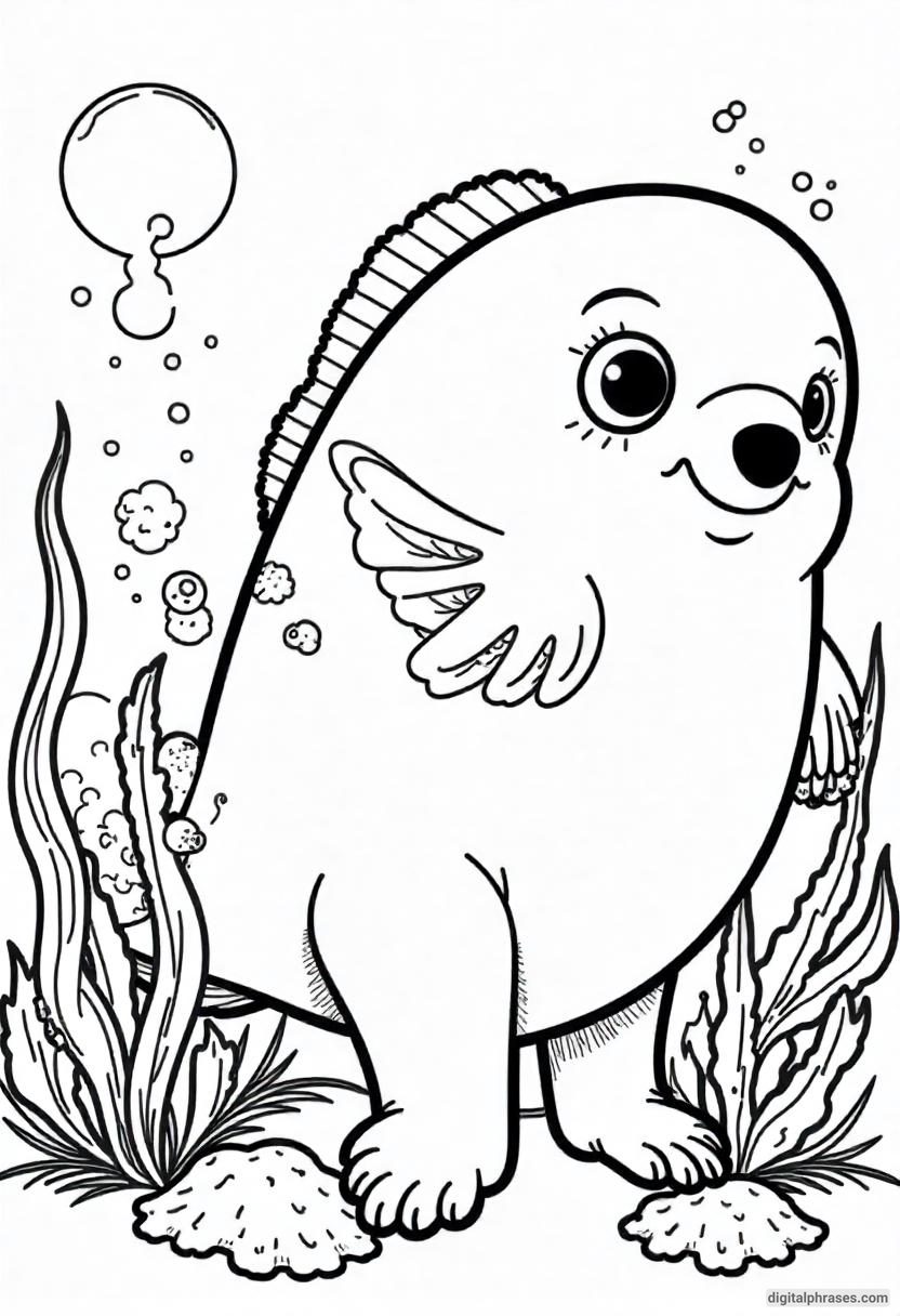 28 Sea and Ocean Animal Coloring Pages 28 Sea and Ocean Animal Coloring Pages