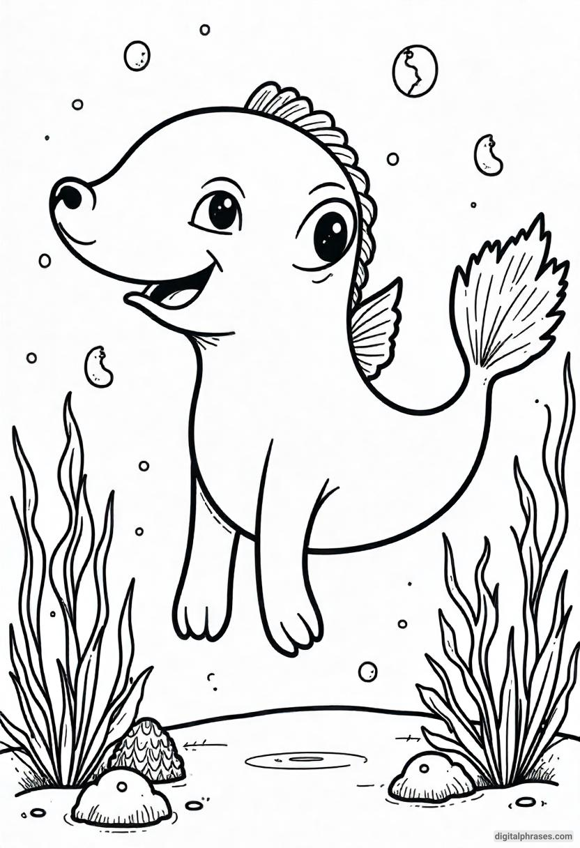 28 Sea and Ocean Animal Coloring Pages 28 Sea and Ocean Animal Coloring Pages