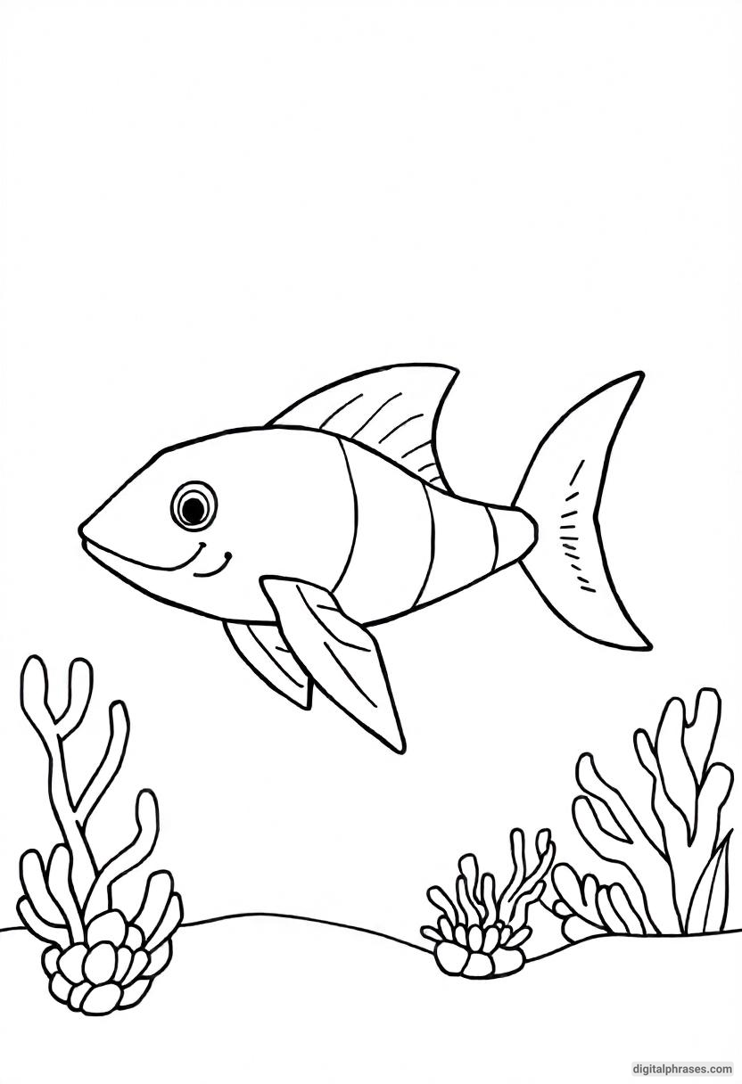 28 Sea and Ocean Animal Coloring Pages