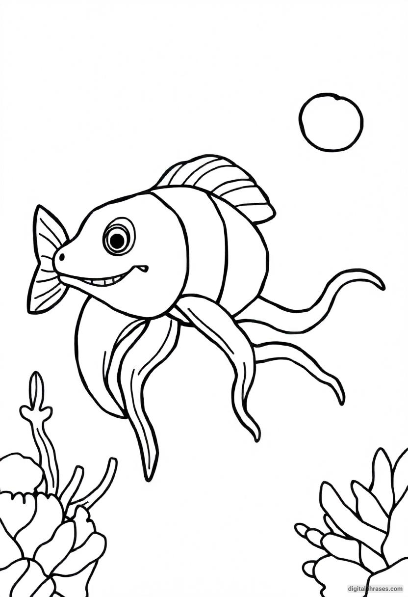 28 Sea and Ocean Animal Coloring Pages