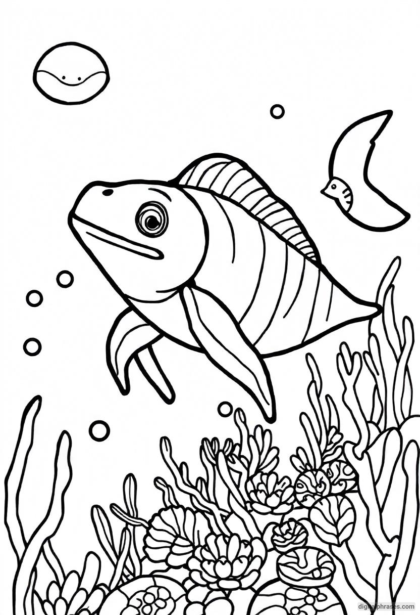 28 Sea and Ocean Animal Coloring Pages 28 Sea and Ocean Animal Coloring Pages