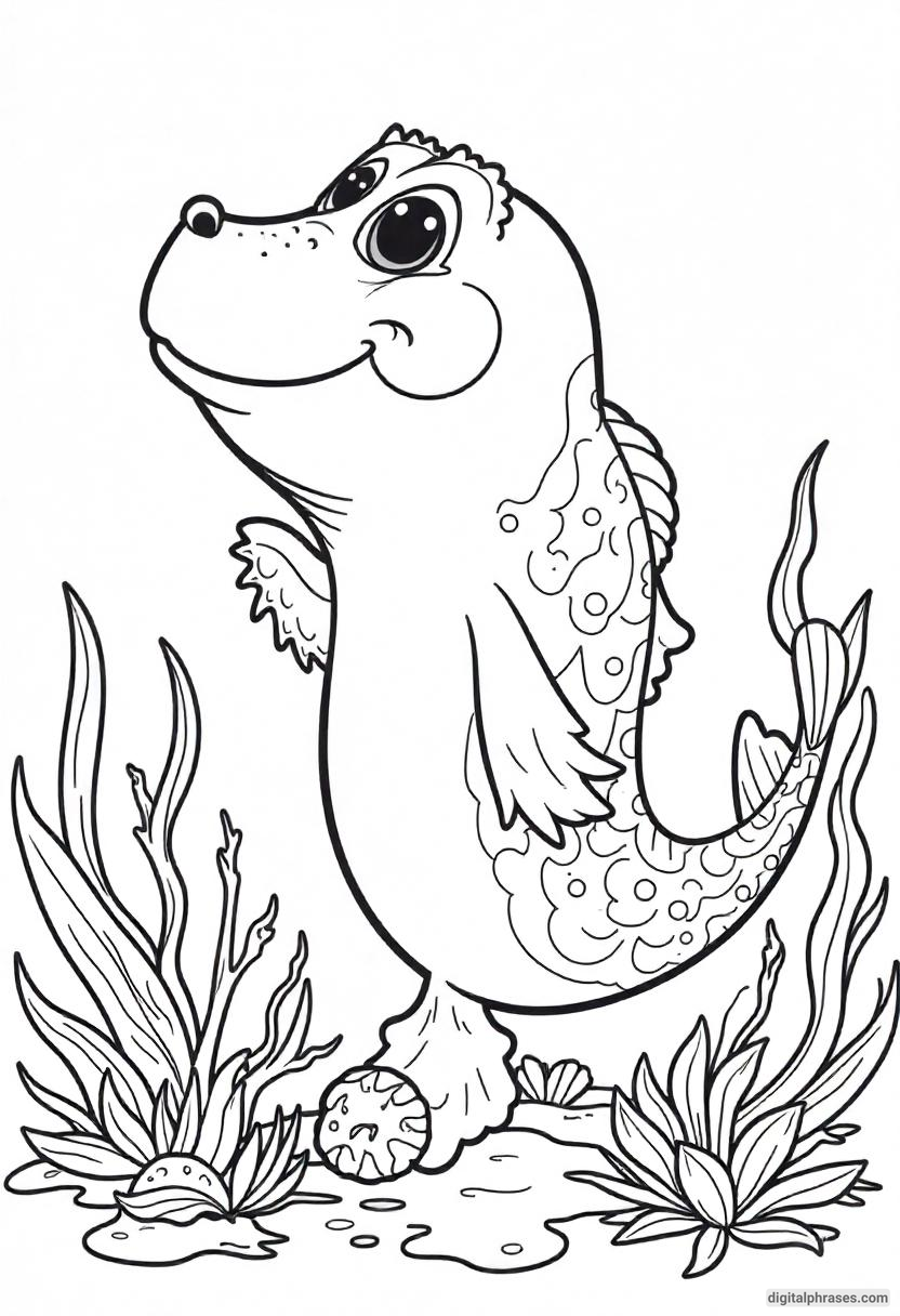 28 Sea and Ocean Animal Coloring Pages