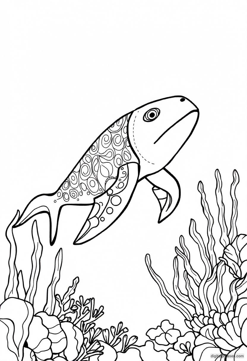 28 Sea and Ocean Animal Coloring Pages 28 Sea and Ocean Animal Coloring Pages