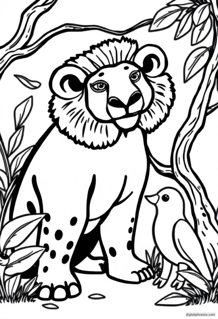 24 Zoo Animal Coloring Pages 24 Zoo Animal Coloring Pages