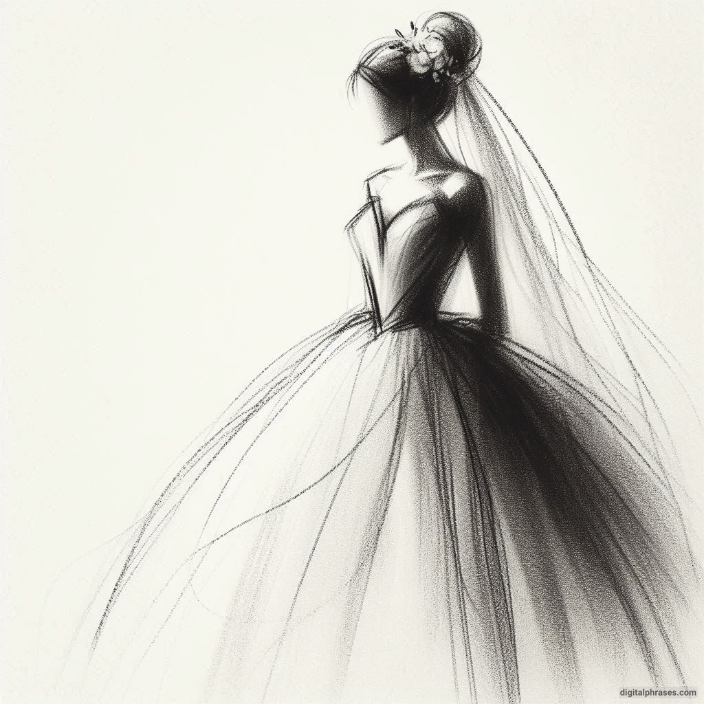 40 Wedding Dress Drawing Ideas 40 Wedding Dress Drawing Ideas