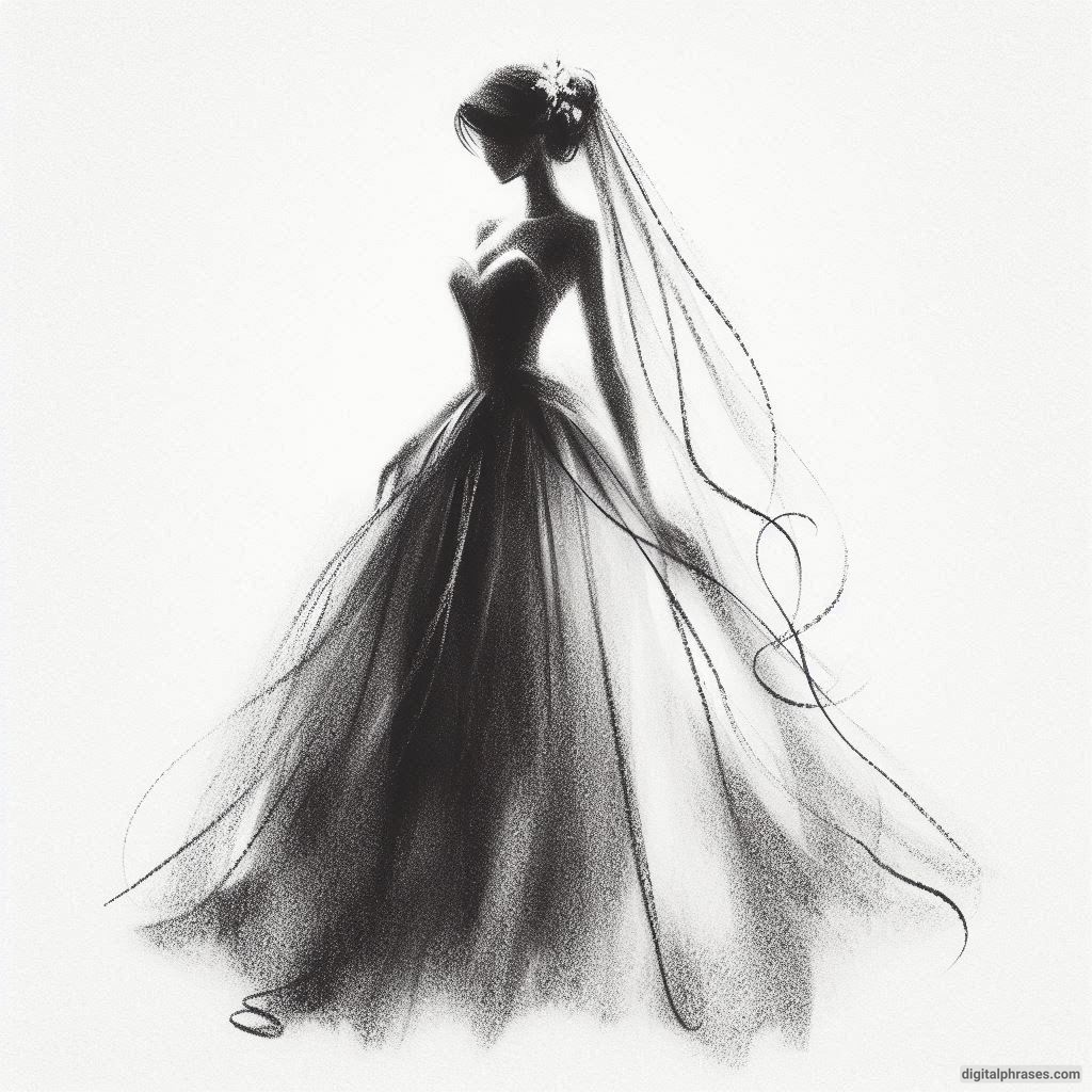 40 Wedding Dress Drawing Ideas 40 Wedding Dress Drawing Ideas