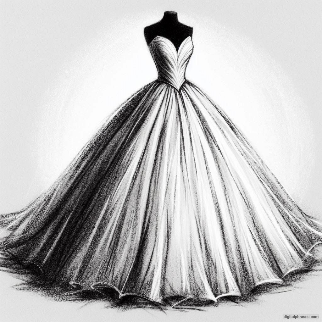 40 Wedding Dress Drawing Ideas 40 Wedding Dress Drawing Ideas