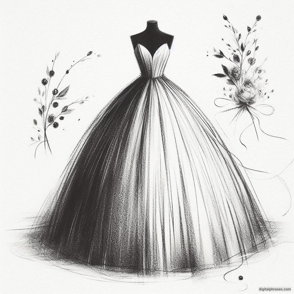 40 Wedding Dress Drawing Ideas 40 Wedding Dress Drawing Ideas