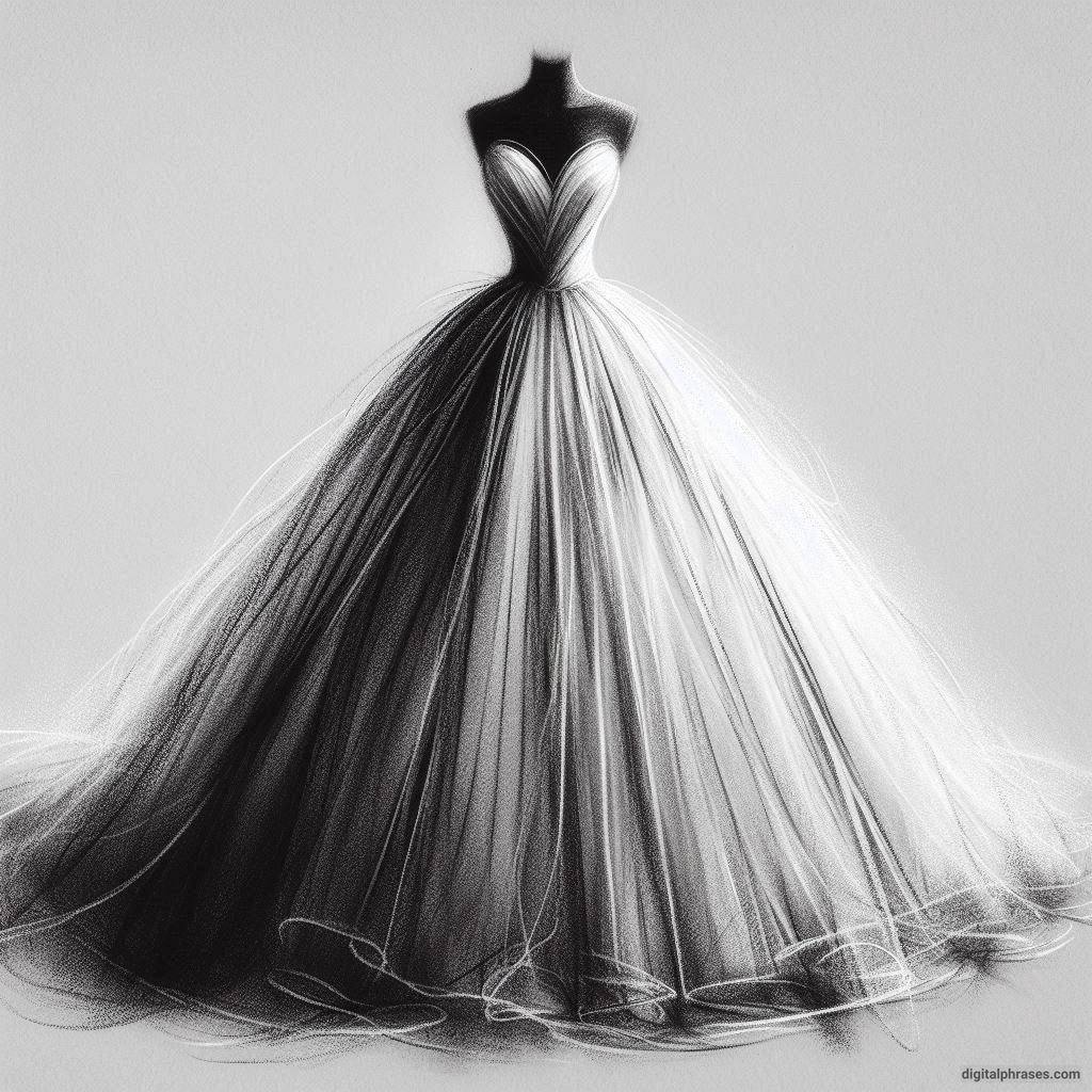 40 Wedding Dress Drawing Ideas 40 Wedding Dress Drawing Ideas