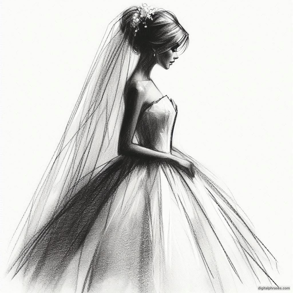 40 Wedding Dress Drawing Ideas 40 Wedding Dress Drawing Ideas