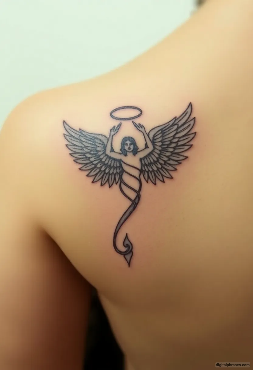 23 Angel Tattoo Ideas For Women 23 Angel Tattoo Ideas For Women