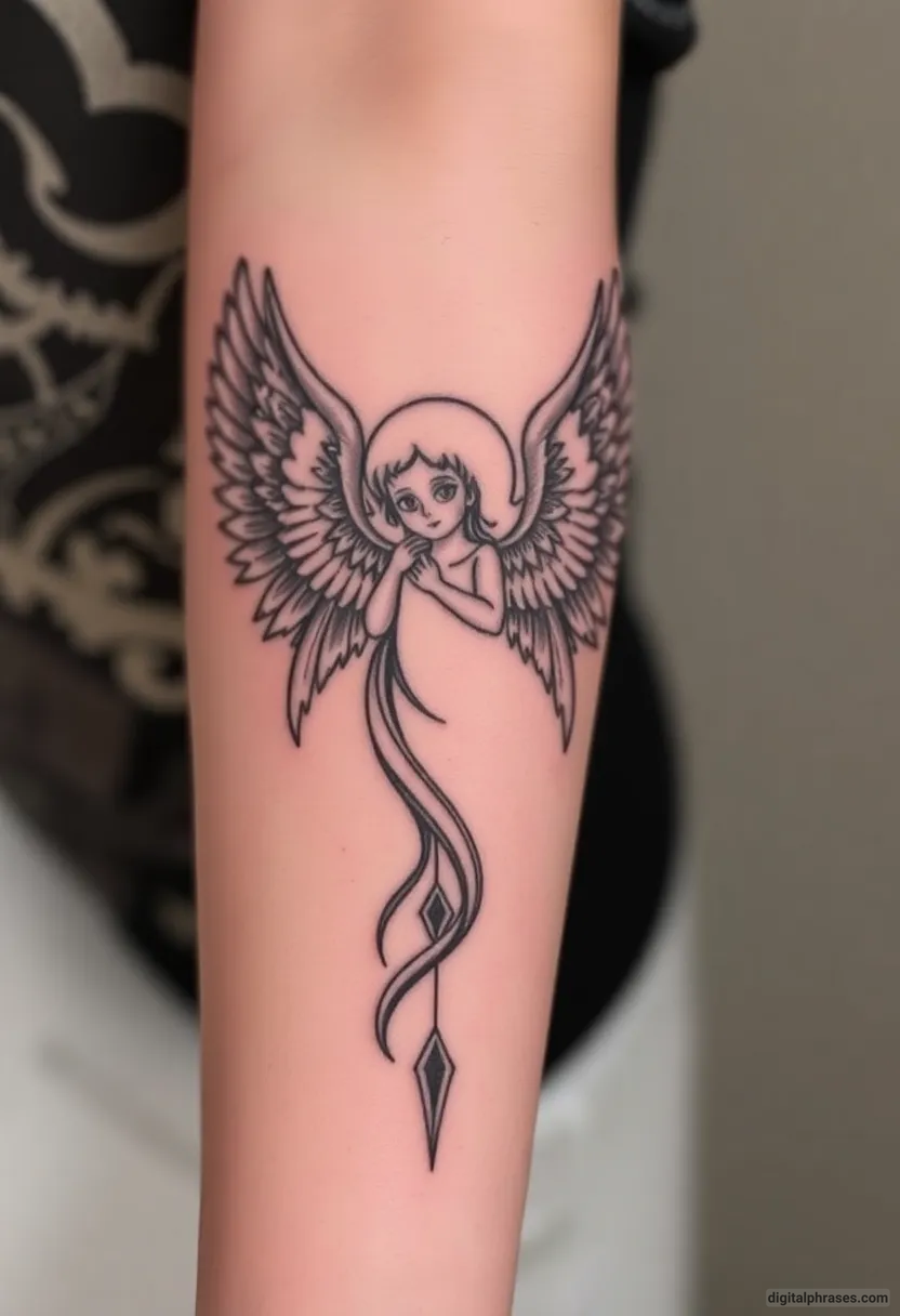 23 Angel Tattoo Ideas For Women 23 Angel Tattoo Ideas For Women