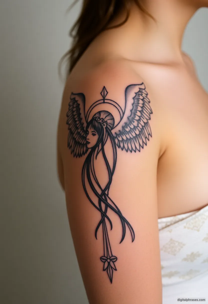 23 Angel Tattoo Ideas For Women 23 Angel Tattoo Ideas For Women